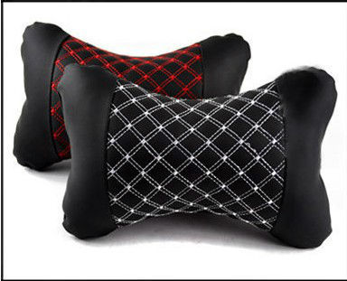 2013 New Products Leather Car Travel Neck Pillow