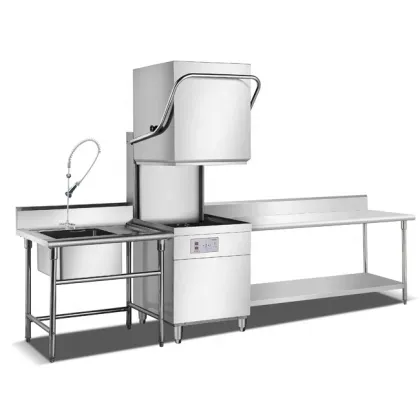 Automatic Dishwasher Machine Freestanding Dishwasher Commercial Kitchen Sink With Dishwasher