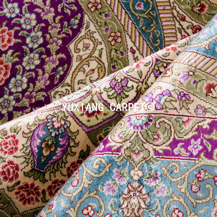 persian style genuine antique carpets silk handknotted turkish oriental rugs