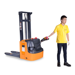 Electric walkie stacker 4800mm lift