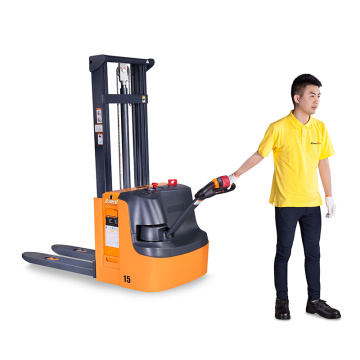 Electric Walkie Stacker 4800mm Lift