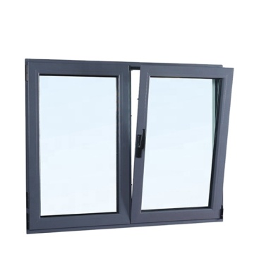 نوافذ الإمالة والانتقال إلى UPVC: إطارات منزلية كبيرة حديثة
