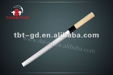 Professional Japanese kitchen knife for sashimi