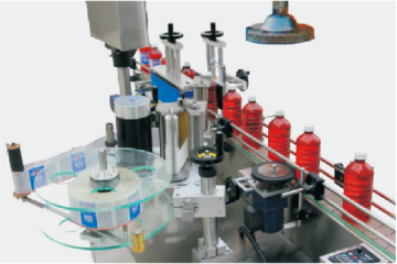 Round Bottle Sticker Labeling Equipment