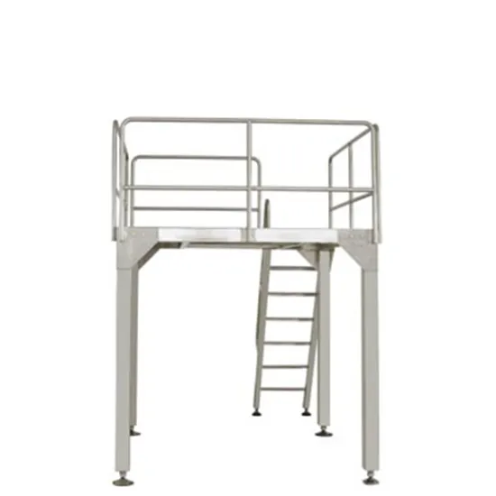 Stainless Steel Working Platform Accessories for Packaging Systems