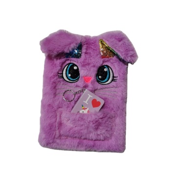 Wholesale Cartoon Plush Notebook A5 A6 - Kids Gifts & Stationery