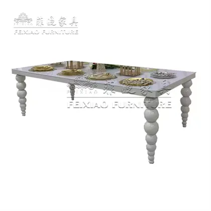 Stainless Steel Wedding Dining Table Furniture