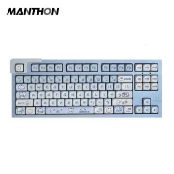 138 Tastenbandpuppen -Sublimation PBT -Schlüsselcaps für DIY -mechanische Tastaturen