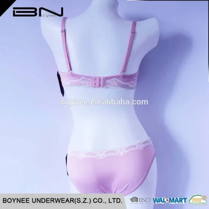 Wholesale Newest Fashion Net Bra Panty Of Girls Underwear Bra New Design