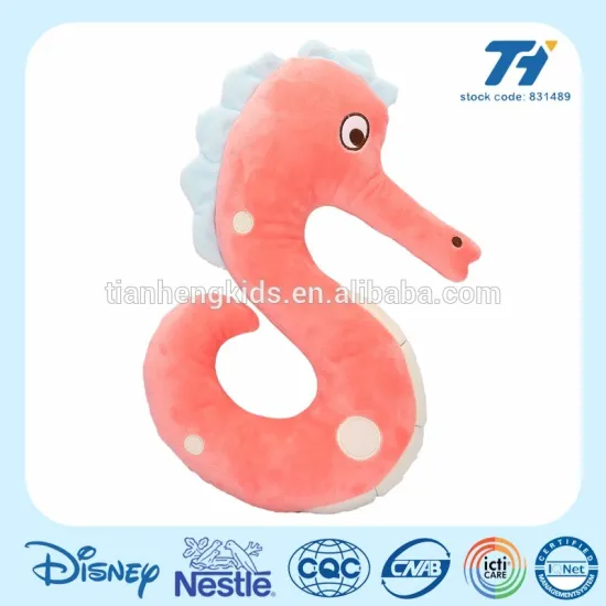 Custom Sea Horse Numbers education puzzle plush toys