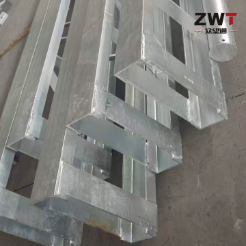 Soporte de acero de canal duradero postgalvanización