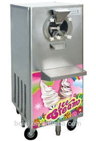 floor style ice cream batch freezer