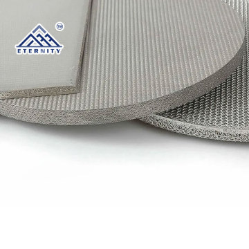 Stainless Steel Sintered Filter Discs 40-150 Micron Mesh