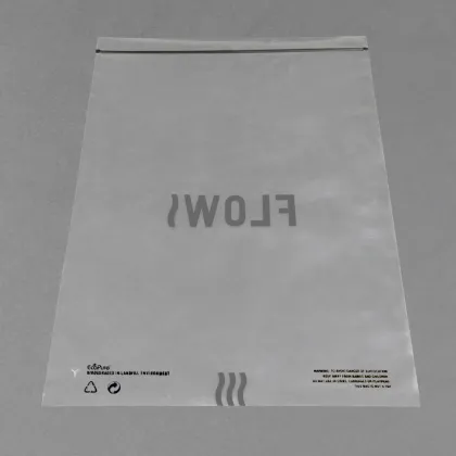 Recyclable Pe Plastic poly plat plastic bags
