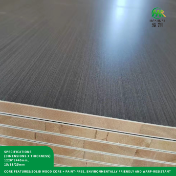 Placa ecológica Malacca Core durável para design moderno