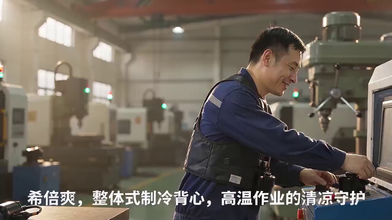 Xibeishuang Black Cooling Vest for High Temperature Work