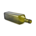 Garrafas de azeite de vidro verde de 750 ml de 750 ml