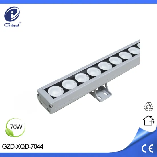 70W Rectangular Linear Led Wall Washer Light Exterior