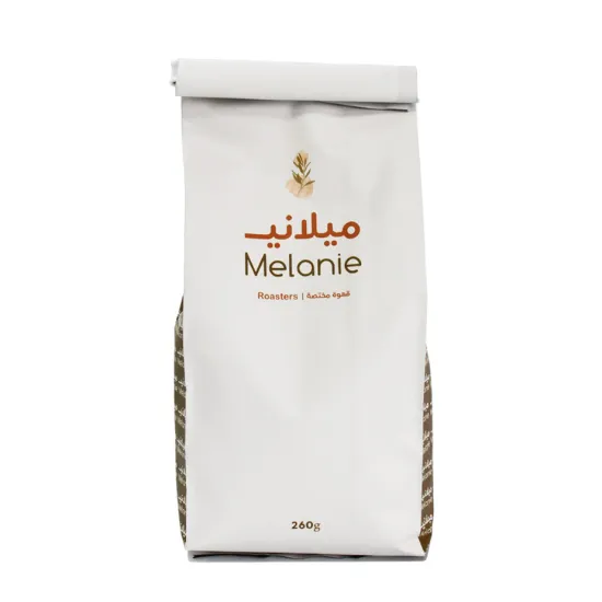 Custom Printed High Barrier Flat Bottom Pouches For Coffee bean Wholesale