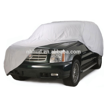 170t polyester taffeta sunshine protection SUV/MPV cover with silver coating