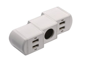 Ca800 Steadily 2.1a 5 Ports Steadily 100mv Car Socket Splitter For Car Electronic Product