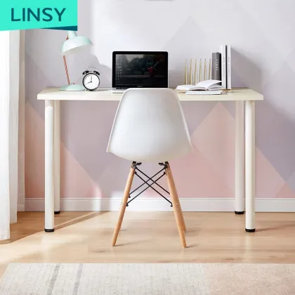 Linsy Luxury Modern White Executive Desk LS092V1