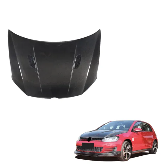 Langyu 14-16 VW Golf 7 GTI Style Carbon Fiber Engine Cover