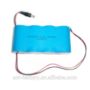ER34615M D size lithium battery 14500mAh ER Battery 14.4V ER34615M Battery