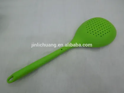 Personalized silicone baby spoon/silicone cooking spoon flexible, silicone baby spoon collapsible