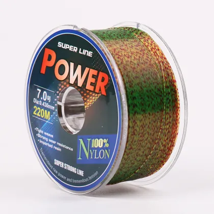 Factory Price Spot Fishing Line 220m Nylon Super-Strength Fishing Line by FISHGANG