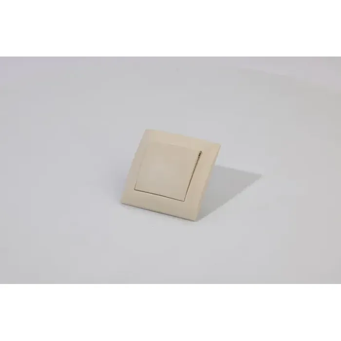 Sakelar Dinding Tombol Besar Plastik Putih