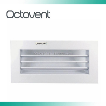 Aluminum HVAC Grilles and Louvers: Exhaust Air Vents and Deflection Louvers for HVAC Systems