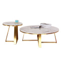 Table basse de marbre moderne