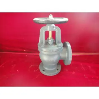 angle stop check valve