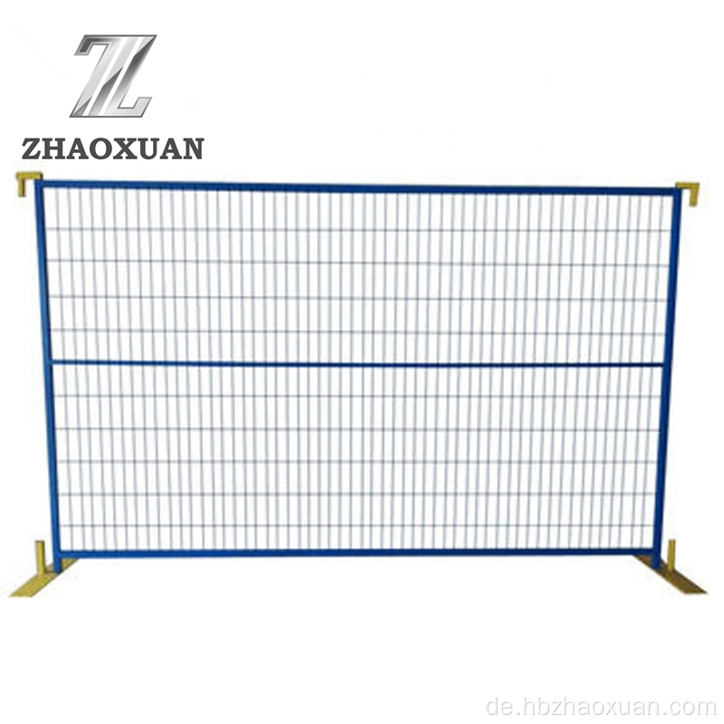 Hoher Standard -verzinkter /pulverbeschichteter temporärer Zaun