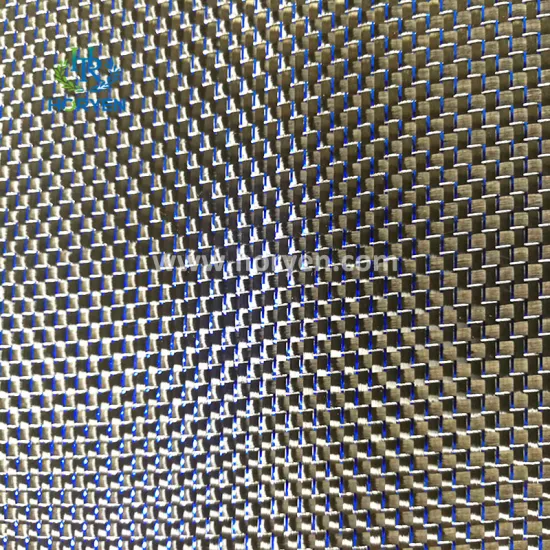 Blue green gold glitter carbon hybrid fiber fabric