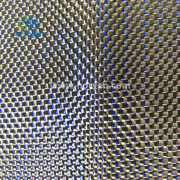 Blaues grünes Gold Glitzer Kohlenstoffhybridfasergewebe