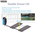 Double scissor lift for Caravan