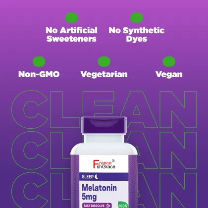 Melatonin capsules for Restful Sleep Fast Dissolve Melatonin