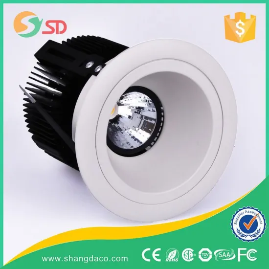 Shangda wholesale price round square low price housing ceiling down light 3 5 6 9 10 12 15 20 watt COB led downlight