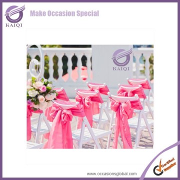 K5826 Wedding wholesale cheap chair satin sash                
                                    Quality Assured