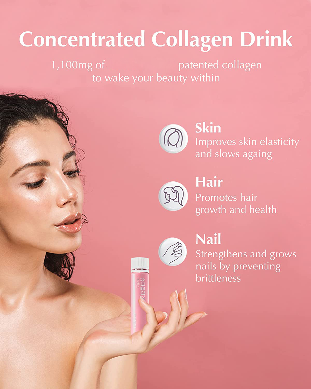 Private Label Mango Flavor Skin Whitening Marine Collagen Hyaluronic Acid Supplement Collagen Oral Liquid