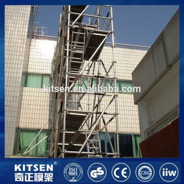 Hight quality widely use aluminum ringlock scaffolding