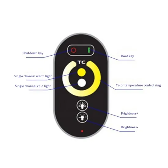 12V/24V RGB LED Light Controller with Wireless RF Remote Dimming Technology