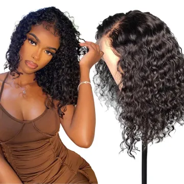 Wholesale Cheap Raw Indian Virgin Kinky Curly Human Hair Hd Full Lace Frontal Wig Natural Human Hair Transparent Lace Front Wig