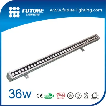 Outdoor IP65 DC24V waterproof highpower Edison 36W RGB LED wall wahser