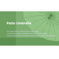 Большой коммерческий уличный зонт с бахромой в продаже