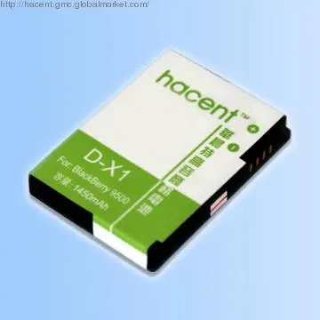 Cell Phone Long Life Battery, Blackberry 9500, High Capacity