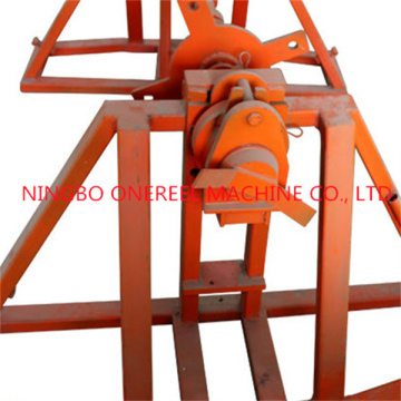 Heavy Load Hydraulic Stringing Equipment Cable Reel Stand