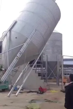 10-3000T zinc coated steel silo for pasture